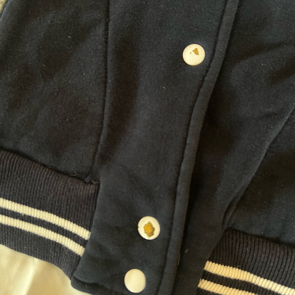 Navy and Gray CAL Hoodie - Picture 3 of 4